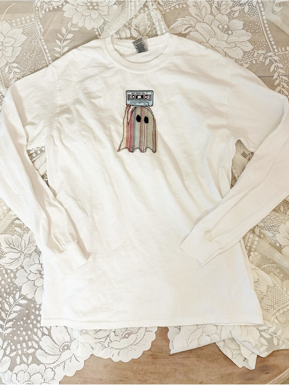 Custom retro ghost tshirt